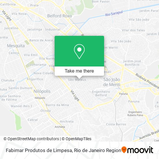 Fabimar Produtos de Limpesa map