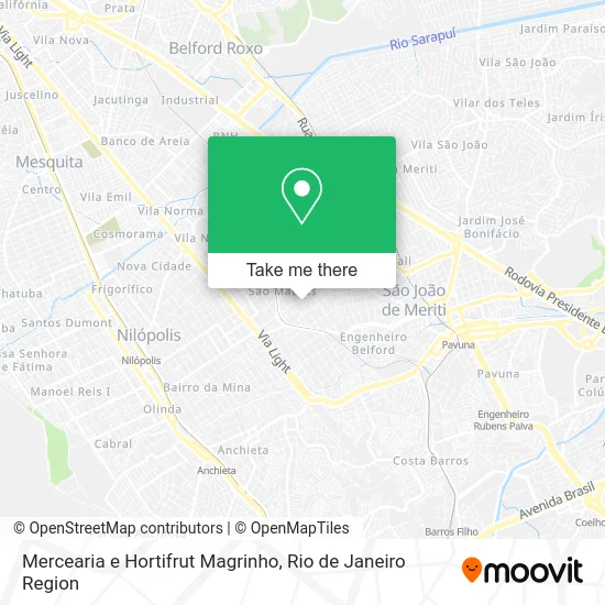 Mercearia e Hortifrut Magrinho map