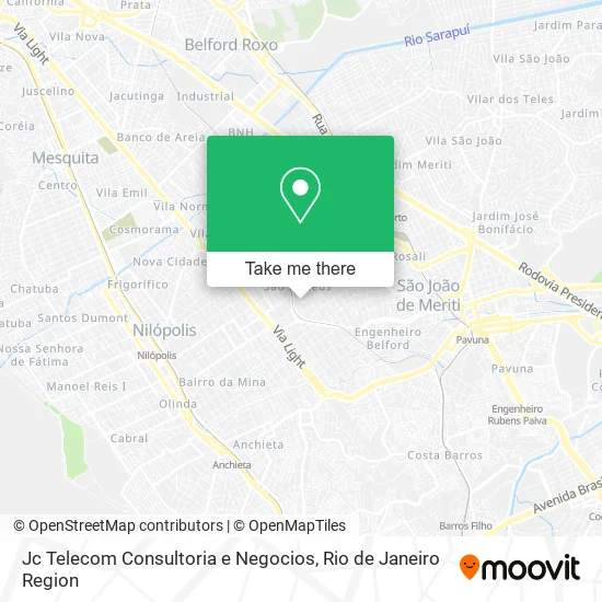 Jc Telecom Consultoria e Negocios map