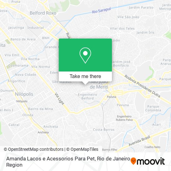 Amanda Lacos e Acessorios Para Pet map