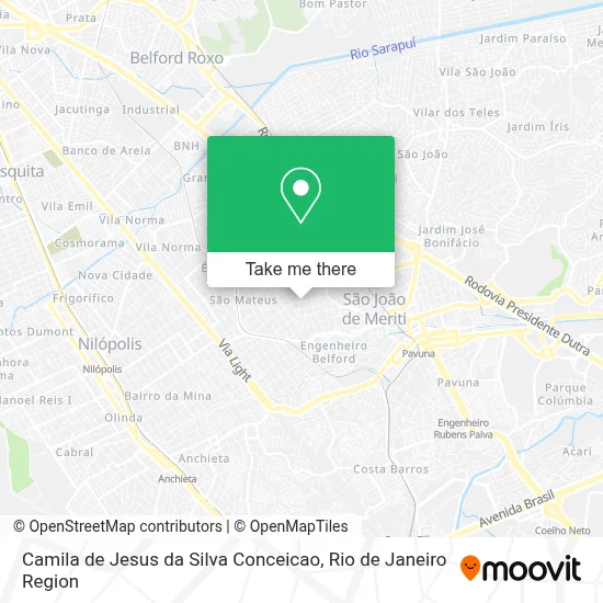 Camila de Jesus da Silva Conceicao map