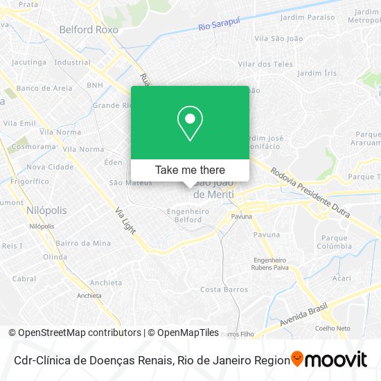 Cdr-Clínica de Doenças Renais map