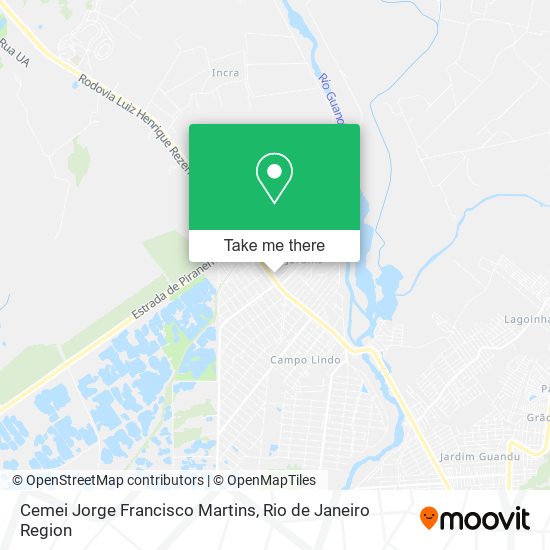 Cemei Jorge Francisco Martins map