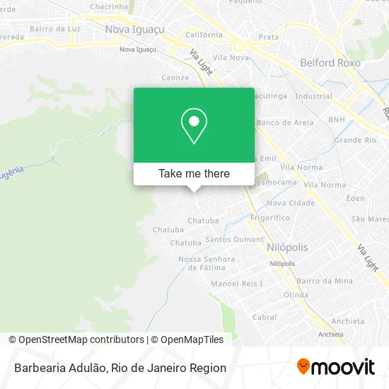 Barbearia Adulão map