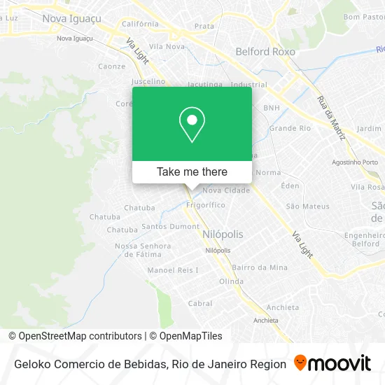 Geloko Comercio de Bebidas map