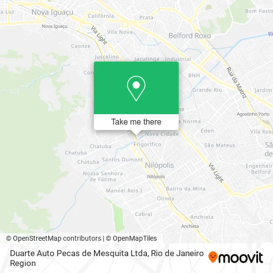 Duarte Auto Pecas de Mesquita Ltda map