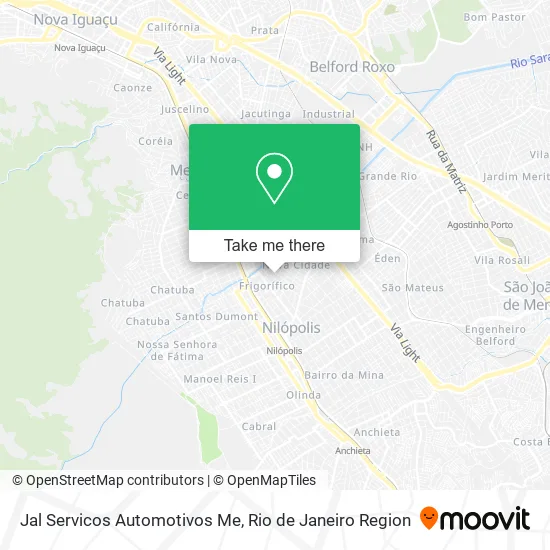 Jal Servicos Automotivos Me map