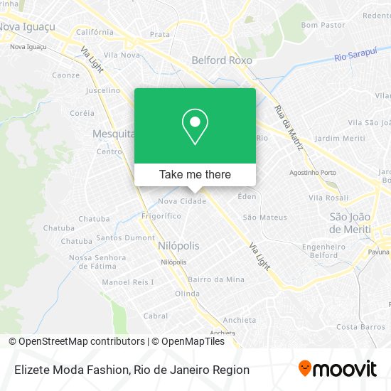 Elizete Moda Fashion map