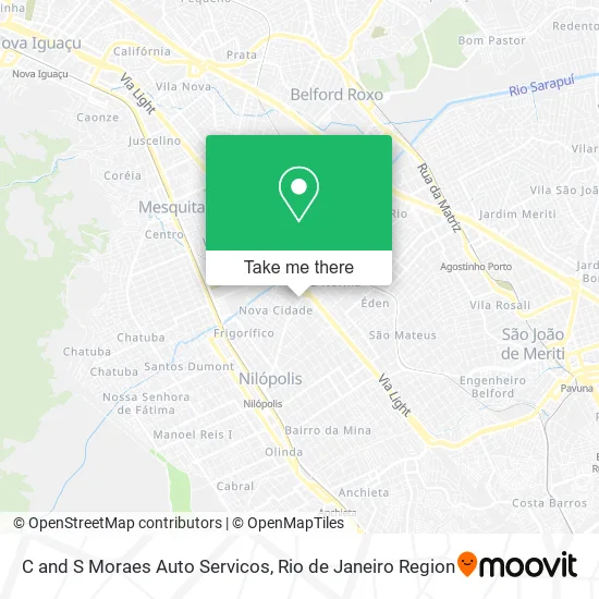 C and S Moraes Auto Servicos map