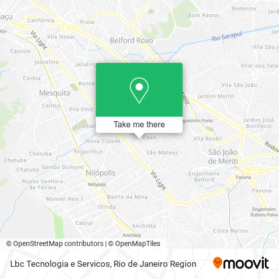Lbc Tecnologia e Servicos map