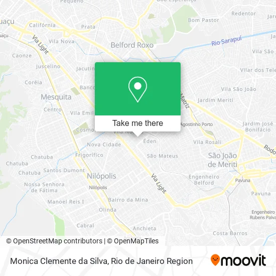 Monica Clemente da Silva map