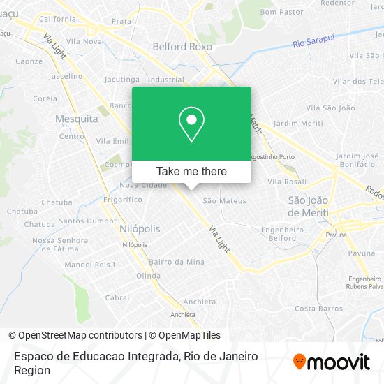 Espaco de Educacao Integrada map