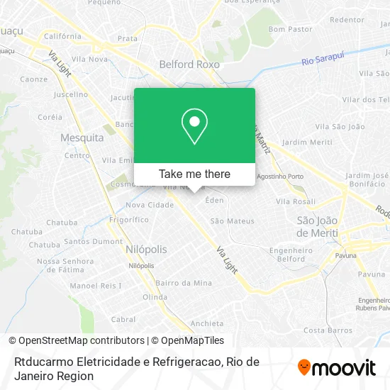Rtducarmo Eletricidade e Refrigeracao map