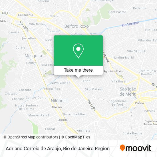 Adriano Correia de Araujo map