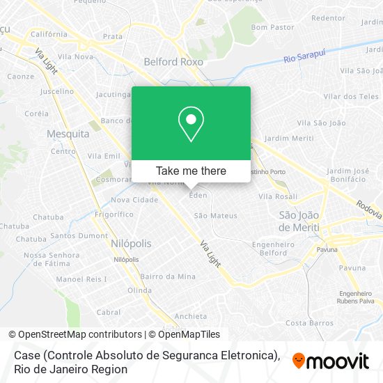 Case (Controle Absoluto de Seguranca Eletronica) map
