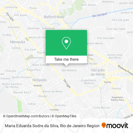 Maria Eduarda Sodre da Silva map