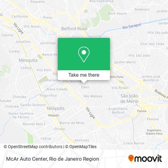 McAr Auto Center map