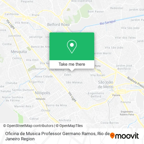 Oficina de Musica Professor Germano Ramos map