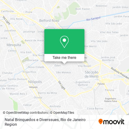 Natal Brinquedos e Diverssues map