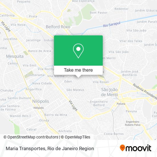 Maria Transportes map