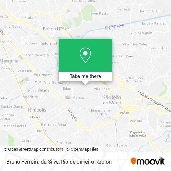 Mapa Bruno Ferreira da Silva