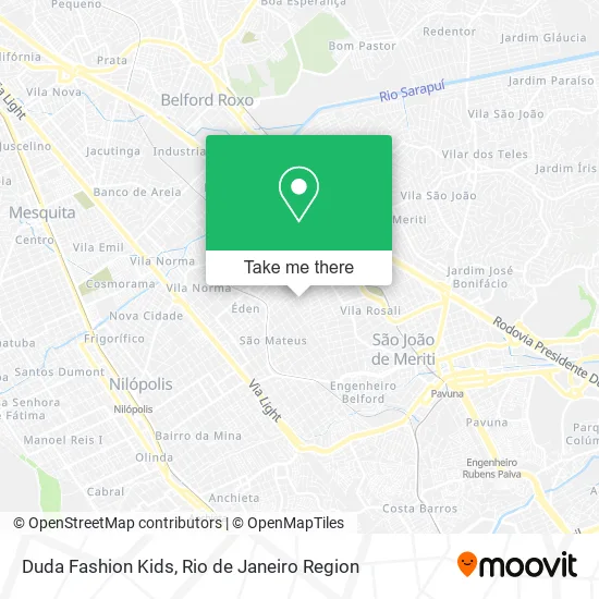 Duda Fashion Kids map