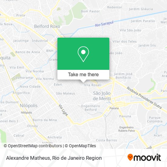 Mapa Alexandre Matheus