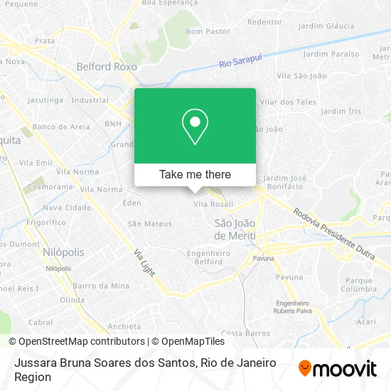 Jussara Bruna Soares dos Santos map