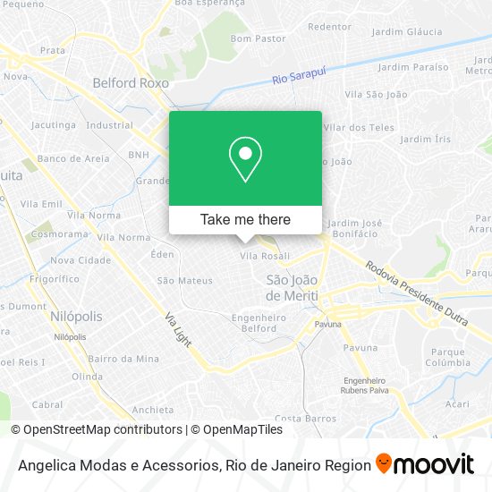 Angelica Modas e Acessorios map