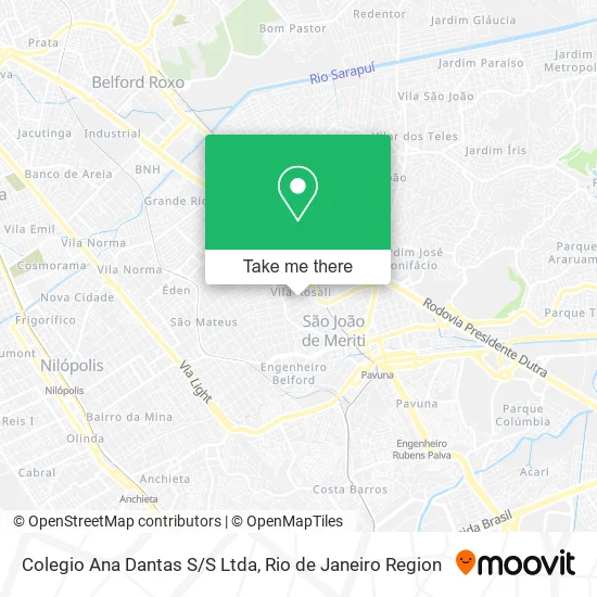 Colegio Ana Dantas S/S Ltda map