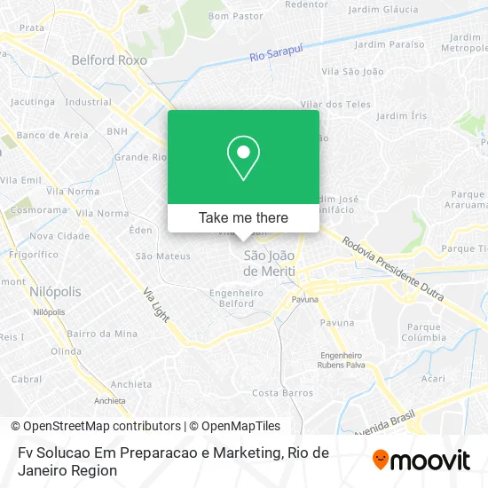 Fv Solucao Em Preparacao e Marketing map