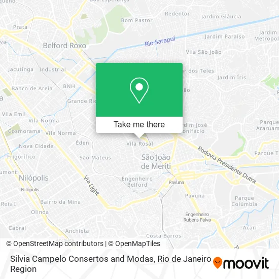 Silvia Campelo Consertos and Modas map