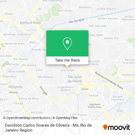 Davidson Carlos Soares de Oliveira - Me map