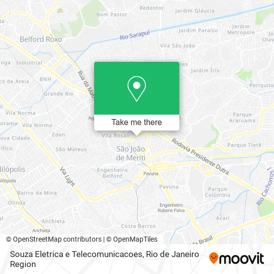 Souza Eletrica e Telecomunicacoes map