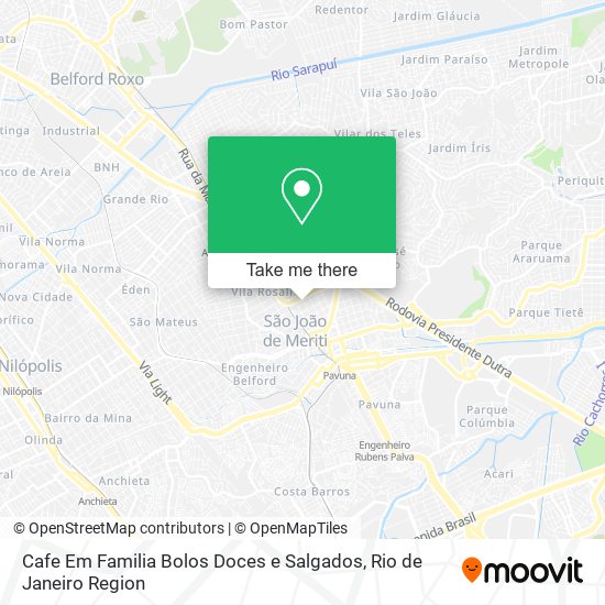 Cafe Em Familia Bolos Doces e Salgados map