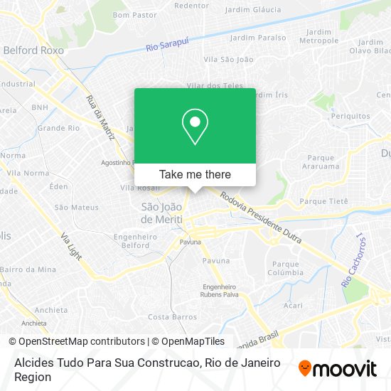 Alcides Tudo Para Sua Construcao map