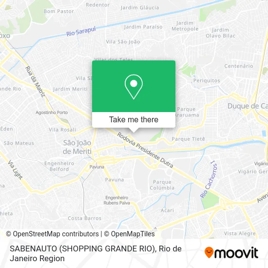 SABENAUTO (SHOPPING GRANDE RIO) map