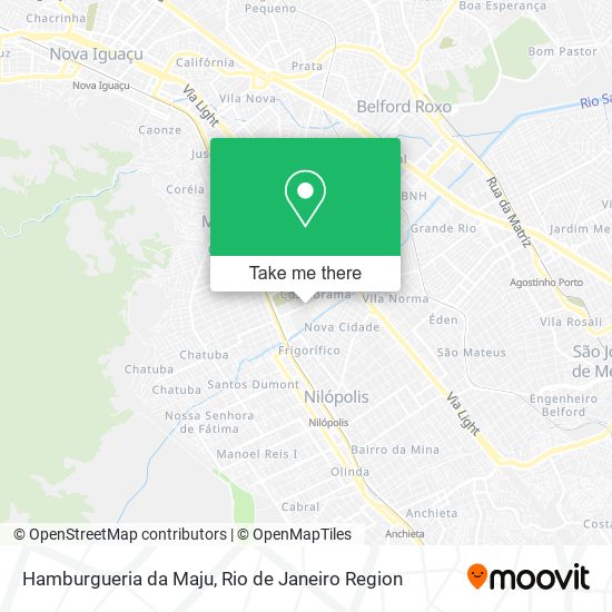 Hamburgueria da Maju map