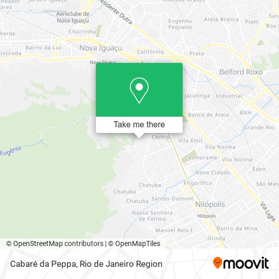 Cabaré da Peppa map