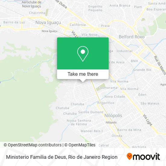 Ministerio Familia de Deus map