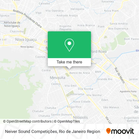 Neiver Sound Competições map