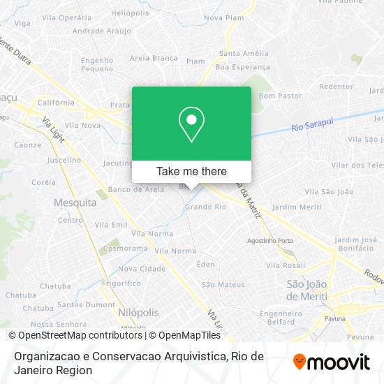 Organizacao e Conservacao Arquivistica map