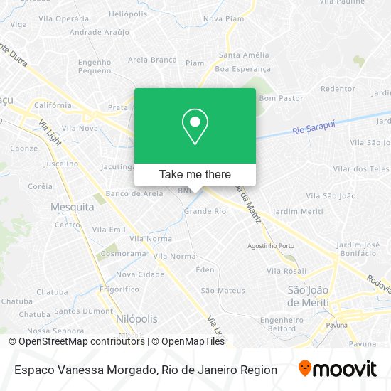 Espaco Vanessa Morgado map