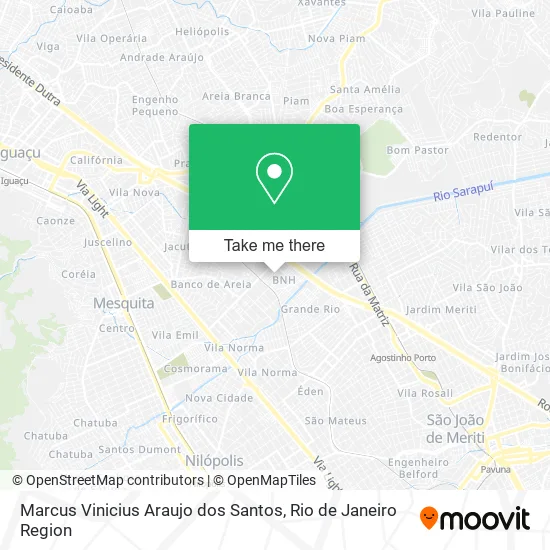 Marcus Vinicius Araujo dos Santos map