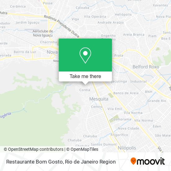 Restaurante Bom Gosto map