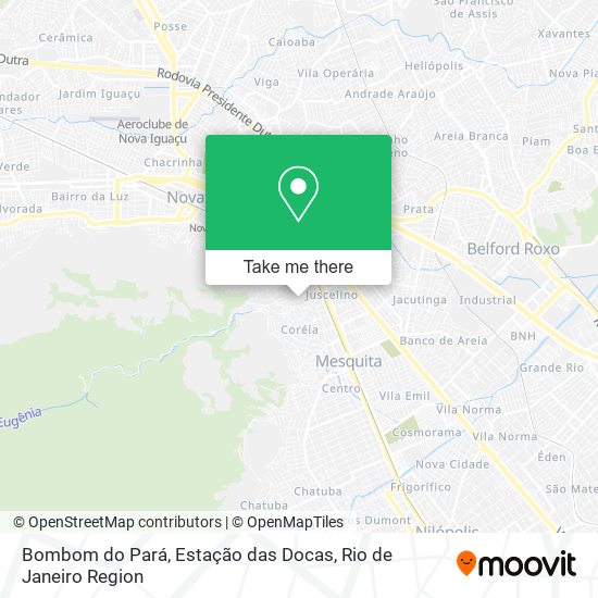 Mapa Bombom do Pará, Estação das Docas