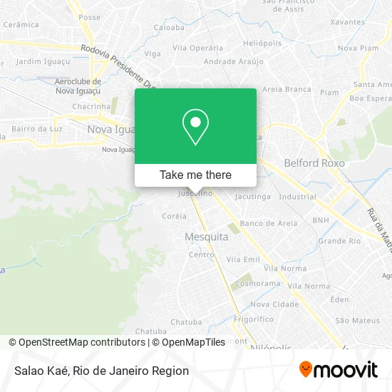 Salao Kaé map