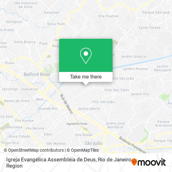 Igreja Evangélica Assembléia de Deus map
