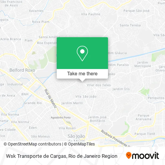 Wsk Transporte de Cargas map
