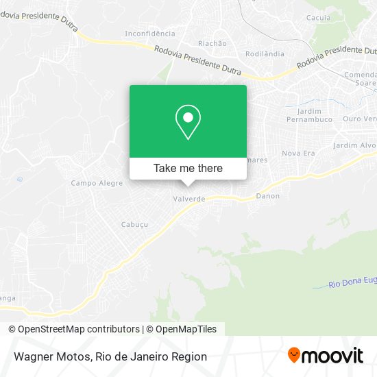 Wagner Motos map